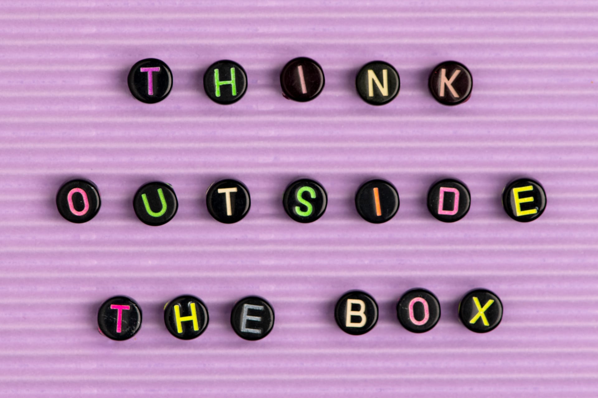 When you think outside the box you find better blogging topics.